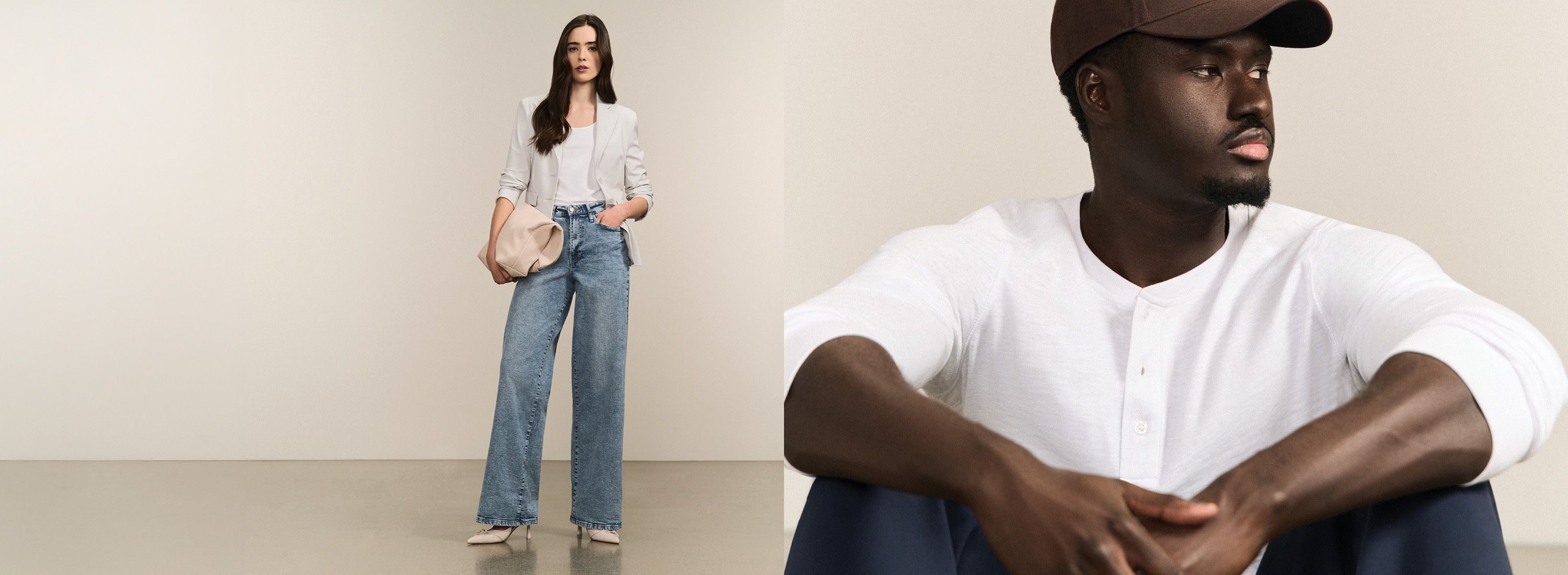 The foundation every wardrobe needs, made exclusively for tall.