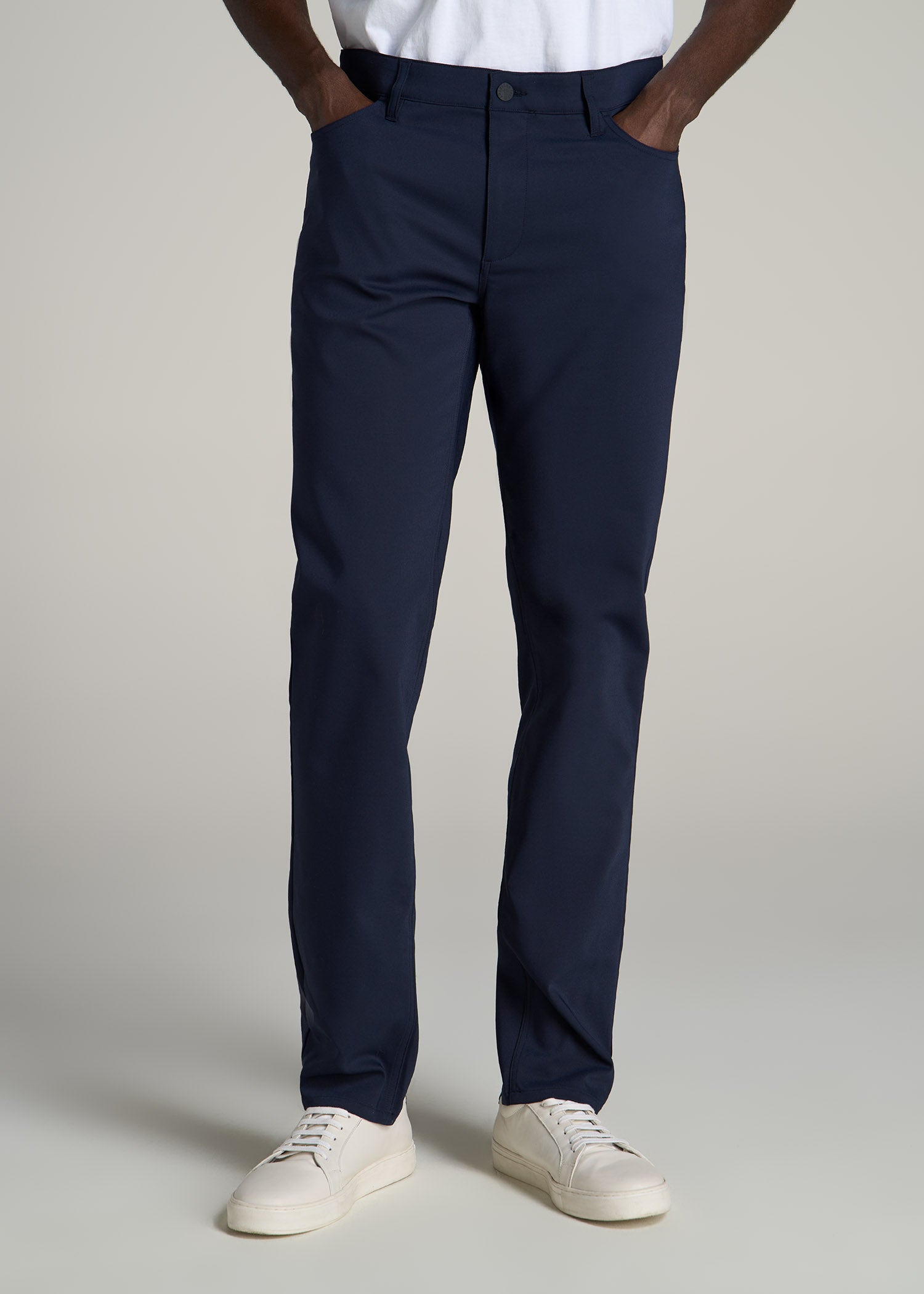 365 Stretch 5-Pocket Tapered Pants for Tall Men in Evening Blue 40 / 40 / Evening Blue 365 Stretch 5-Pocket Tapered Pants for Tall Men in Evening Blue 40 / 40 / Evening Blue
