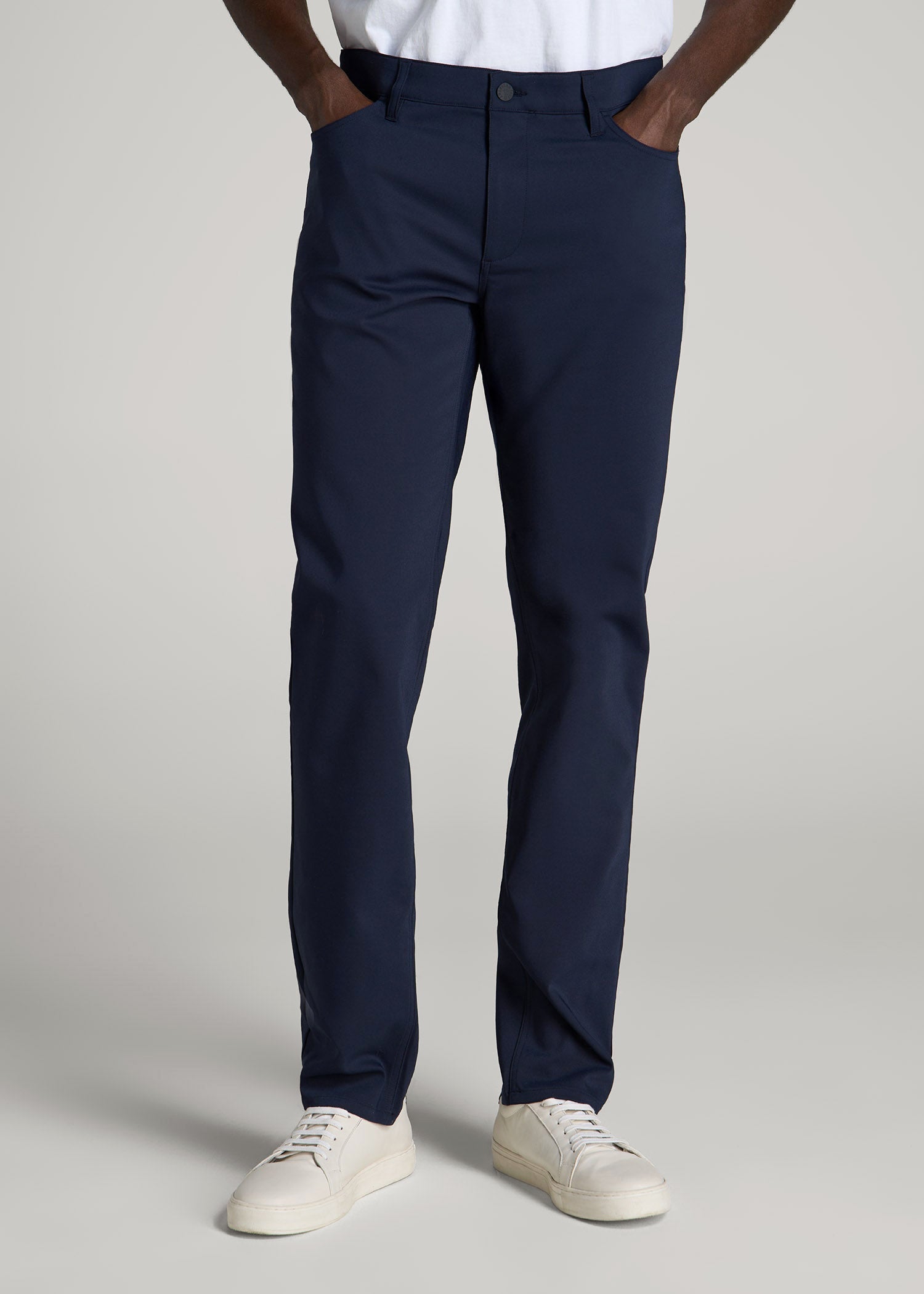 365 Stretch 5-Pocket TAPERED Pants for Tall Men in Evening Blue 40 / 40 / Evening Blue 365 Stretch 5-Pocket TAPERED Pants for Tall Men in Evening Blue 40 / 40 / Evening Blue