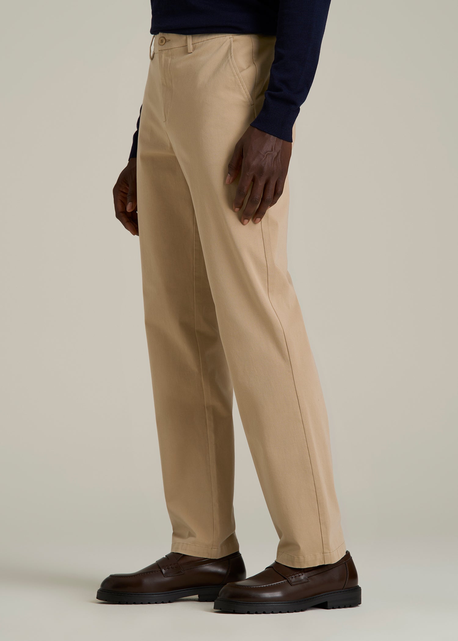 4 Way Stretch Commuter RELAXED Chino Pants for Tall Men in Hazelwood
