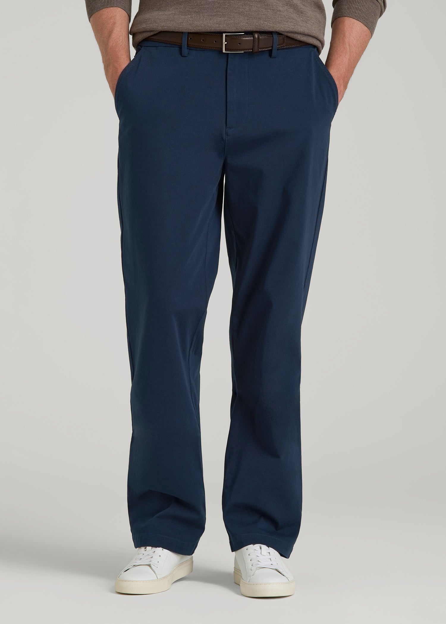 4 Way Stretch Commuter Relaxed Chino Pants for Tall Men | American