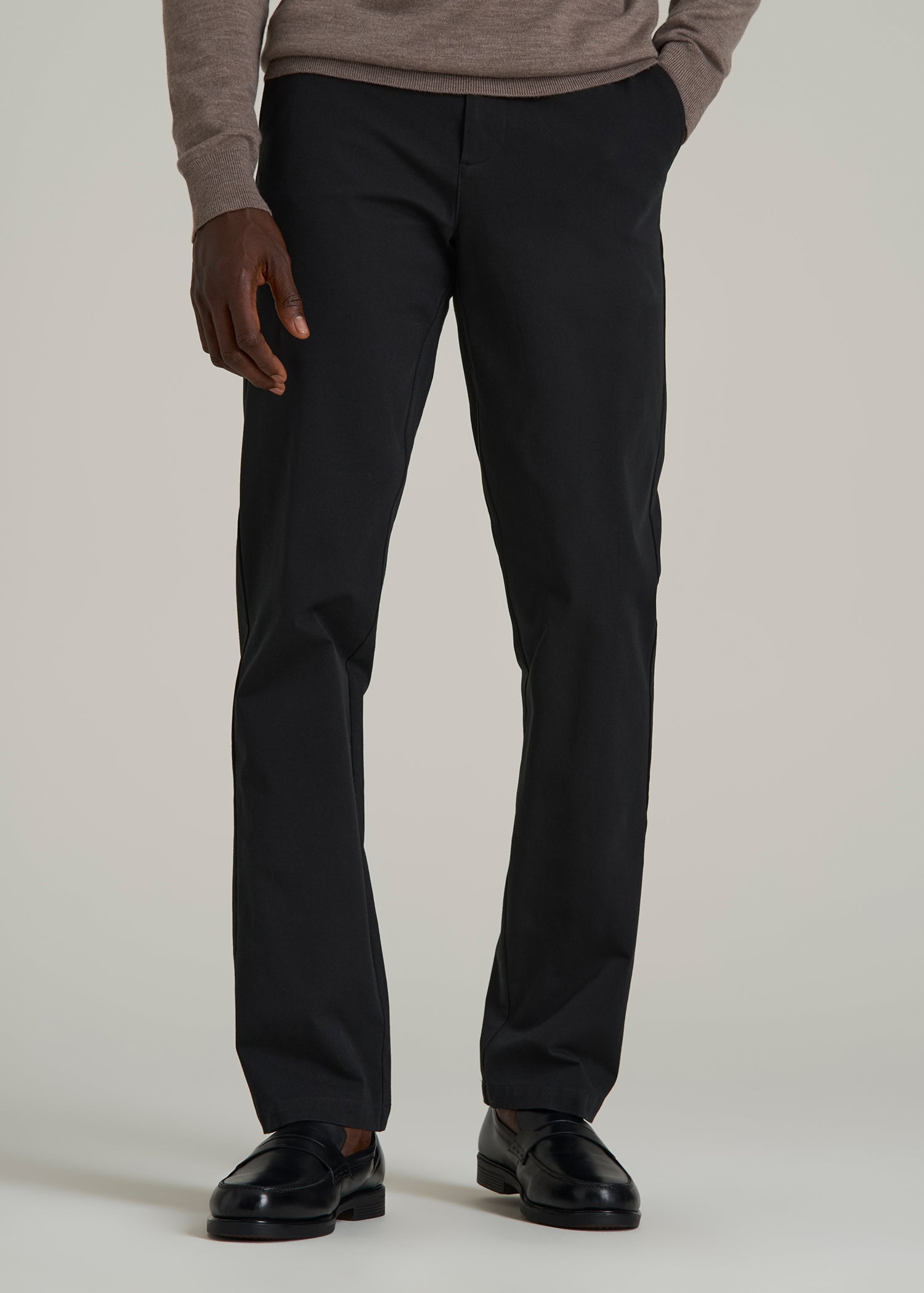 4 Way Stretch Commuter Tapered Chino Pants for Tall Men | American