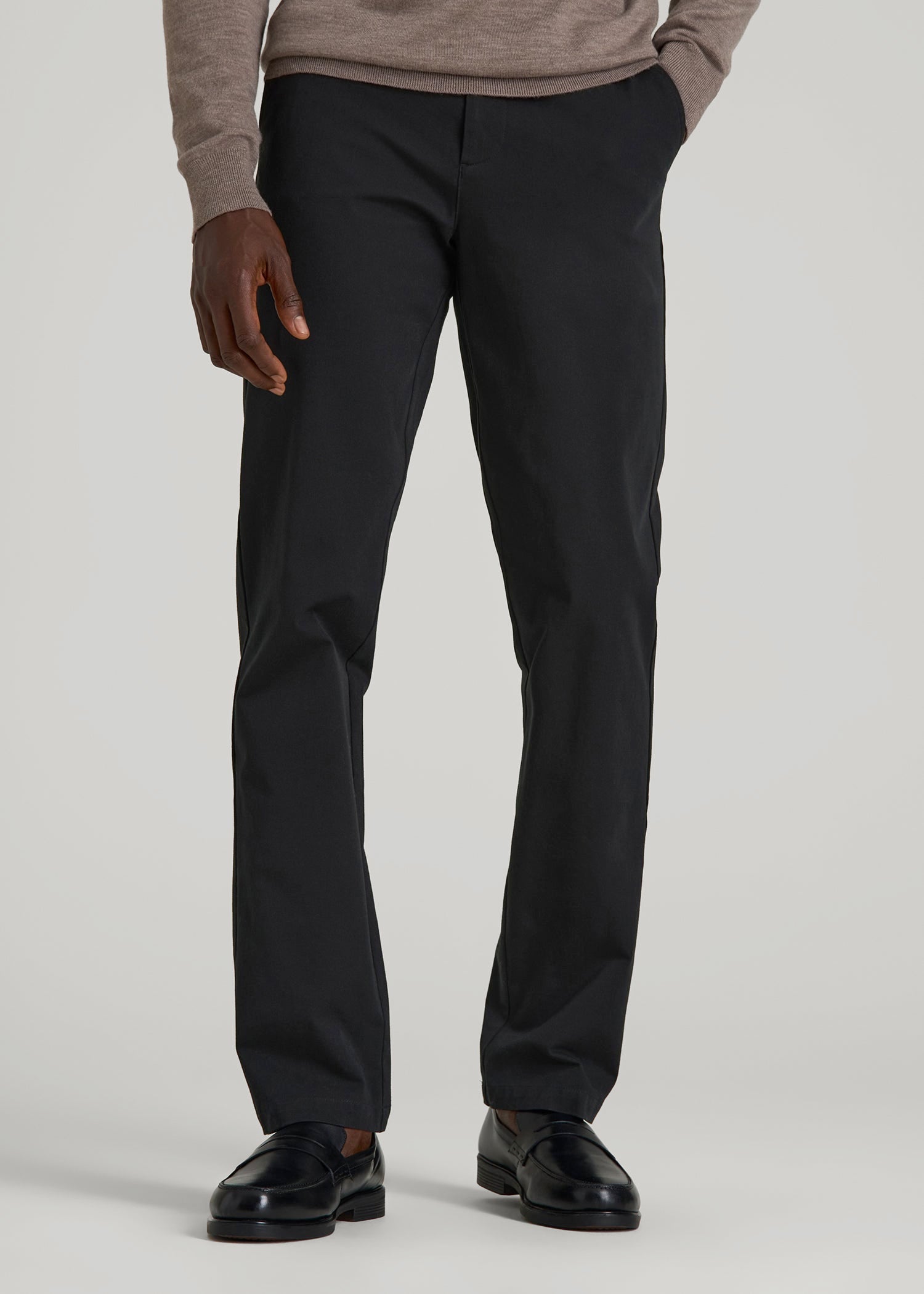 4 Way Stretch Commuter Tapered Chino Pants for Tall Men | American 