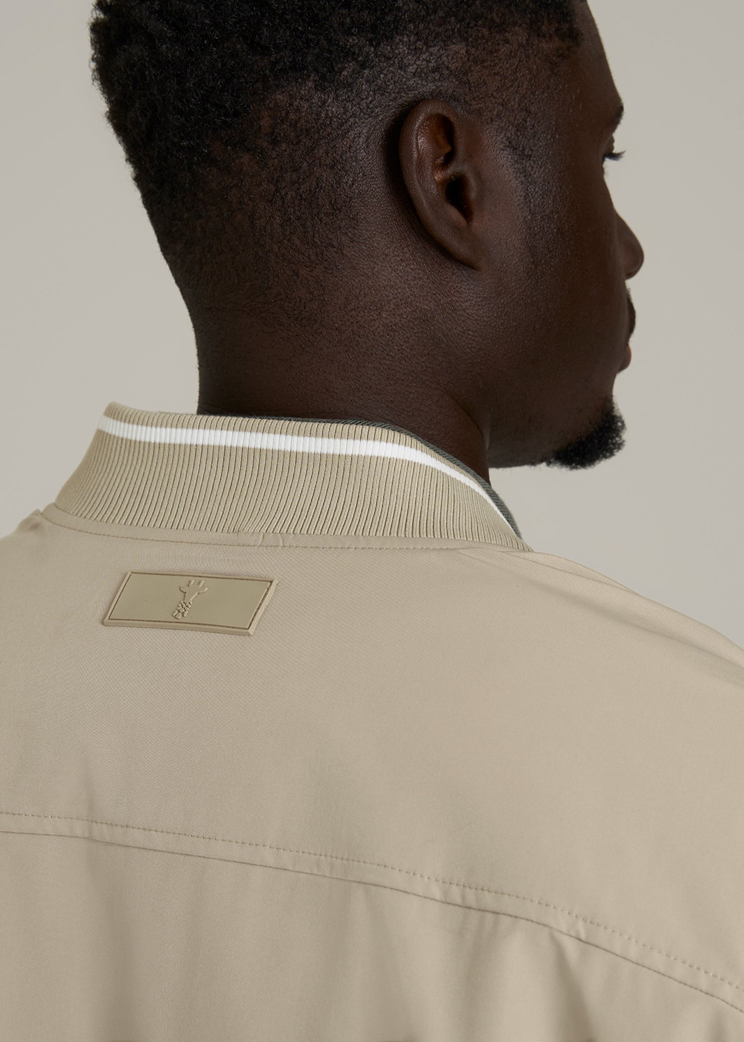 A.T. Bomber Jacket for Tall Men in Desert Khaki