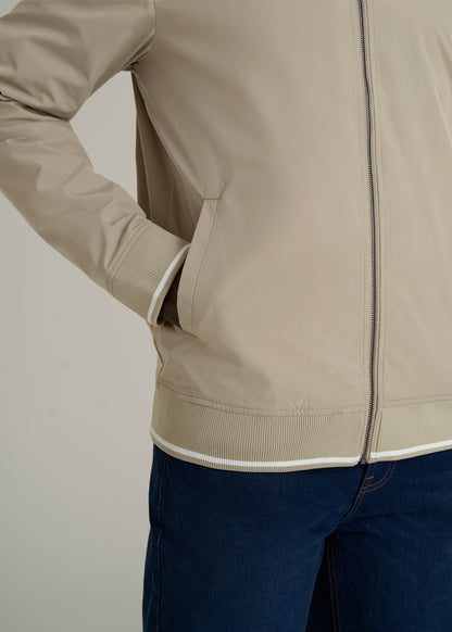 A.T. Bomber Jacket for Tall Men in Desert Khaki