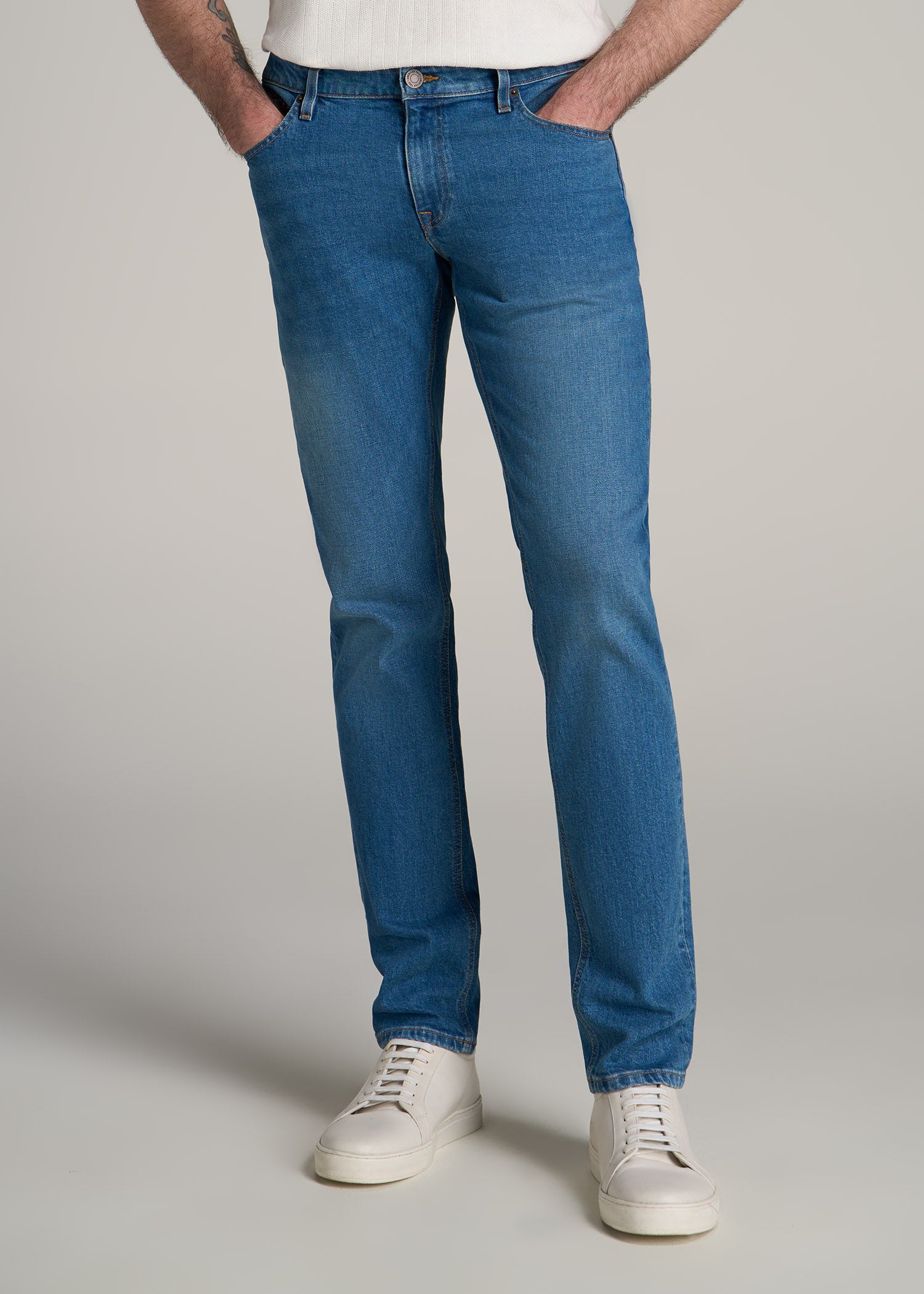 Americana Collection Carman Tapered Fit Jeans For Tall Men