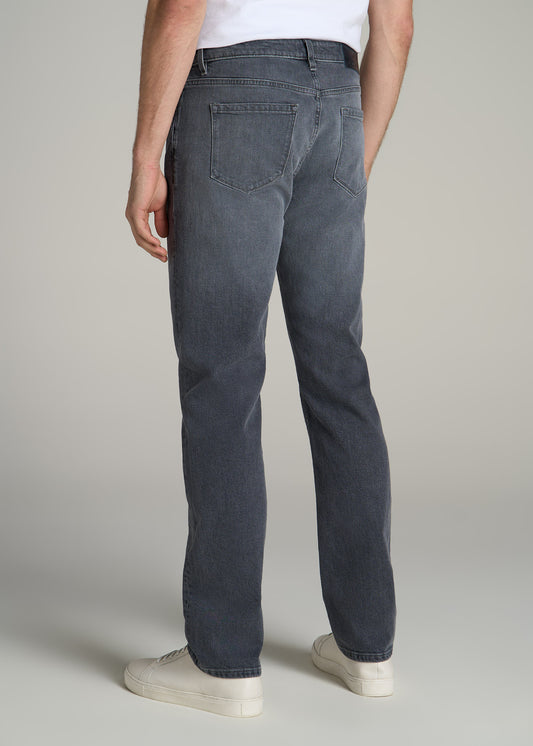 Americana Collection J1 Straight Fit Jeans For Tall Men in Wolf Grey