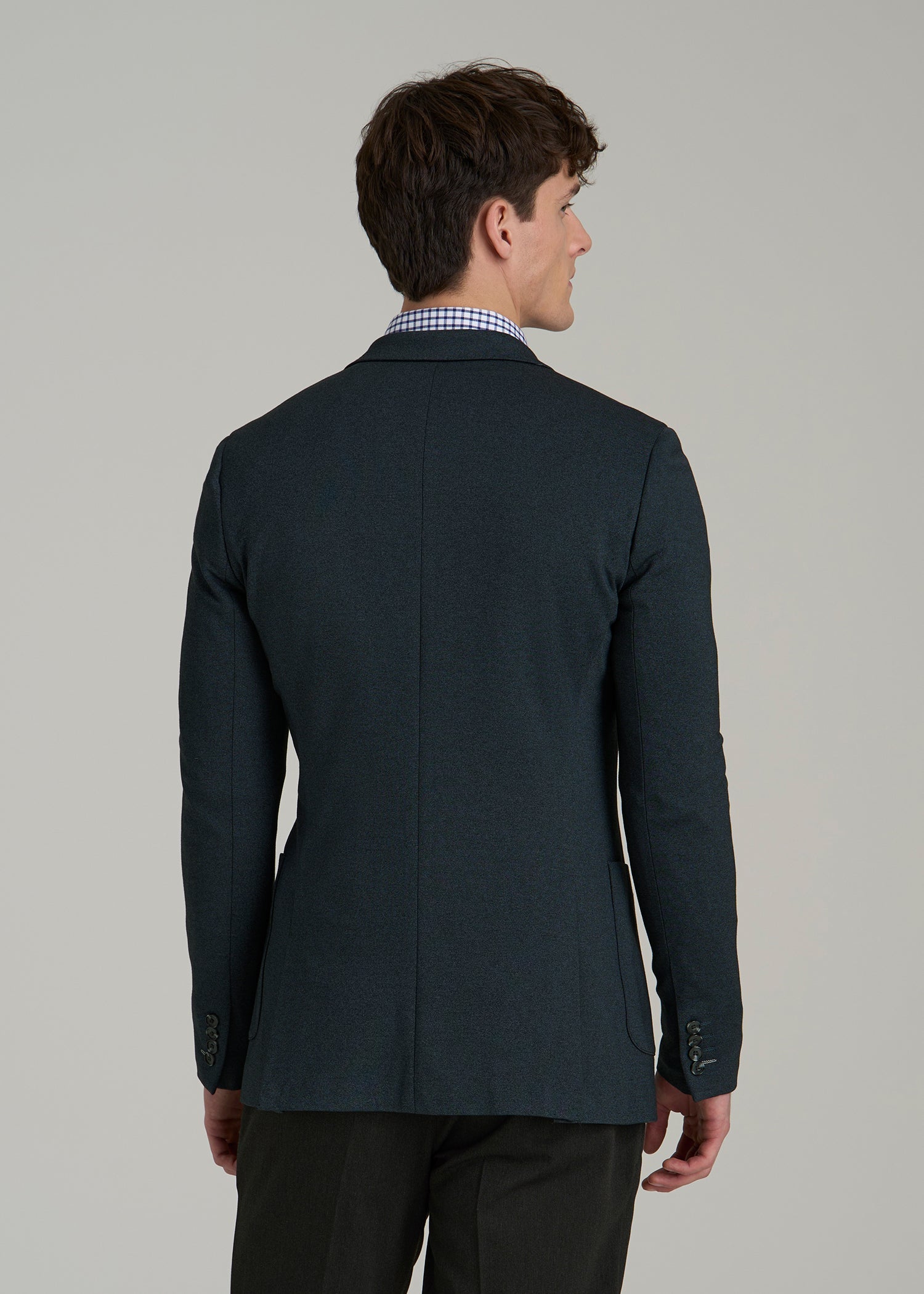 Core Blazer for Tall Men in Blue Steel