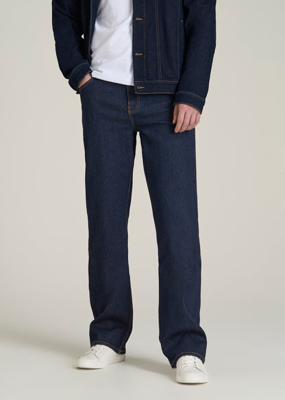 Bootcut Jeans for Tall Men in Deep Indigo Wash