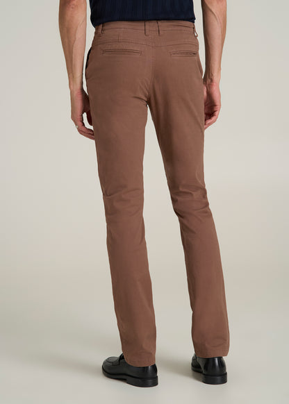 Carman TAPERED Chinos for Tall Men in Otter Brown