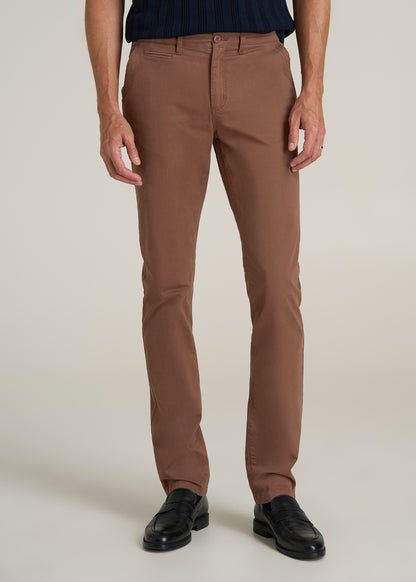 Carman TAPERED Chinos for Tall Men in Otter Brown