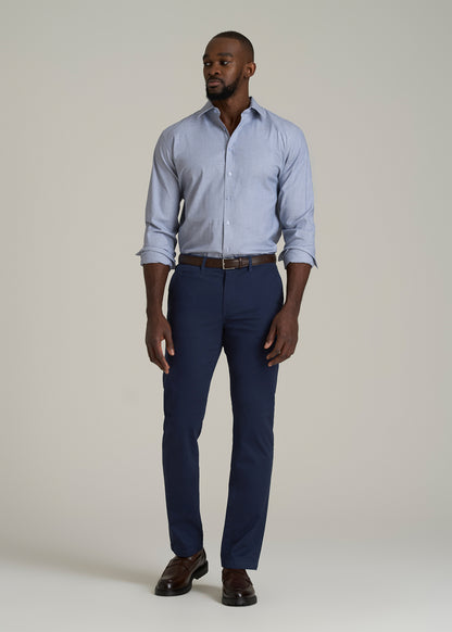 Carman TAPERED Chinos for Tall Men in Regal Blue