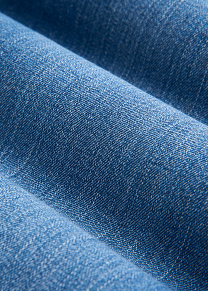 Carman TAPERED Jeans for Tall Men in Classic Mid Blue