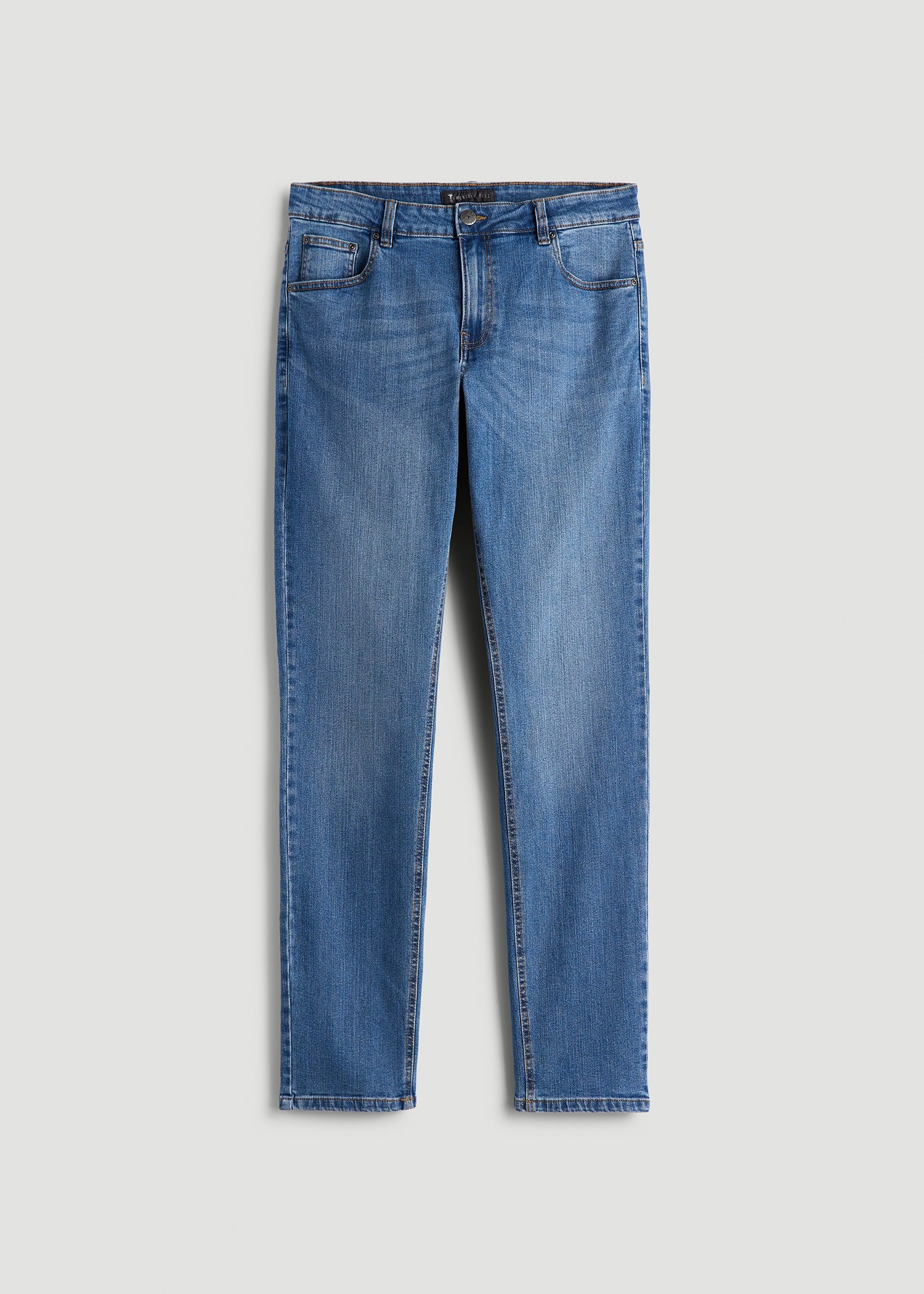 Carman TAPERED Jeans for Tall Men in Classic Mid Blue