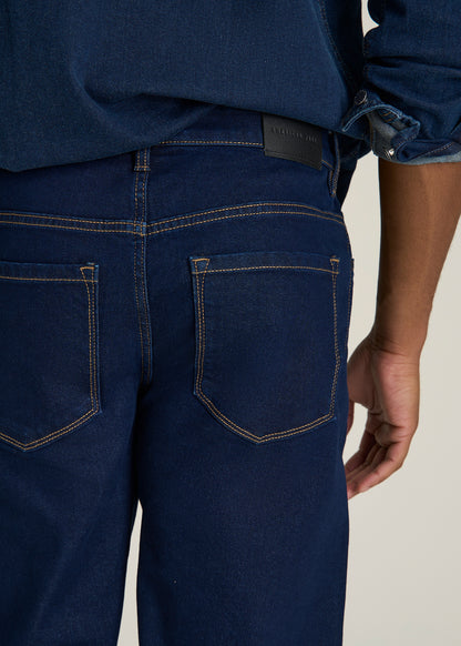 Carman TAPERED Jeans for Tall Men in Deep Indigo Wash