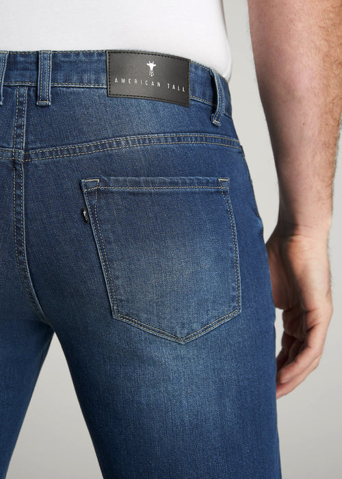 Carman TAPERED Jeans for Tall Men in Classic Blue