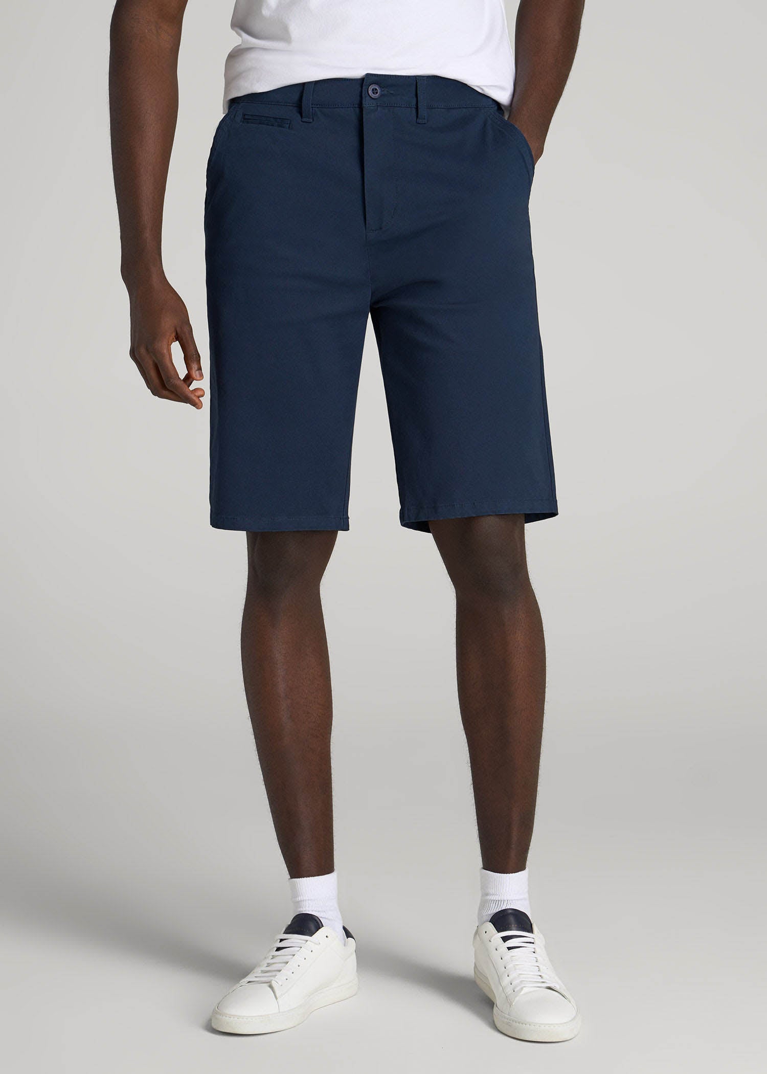 Men's Tall Marine Navy Chino Shorts | American Tall