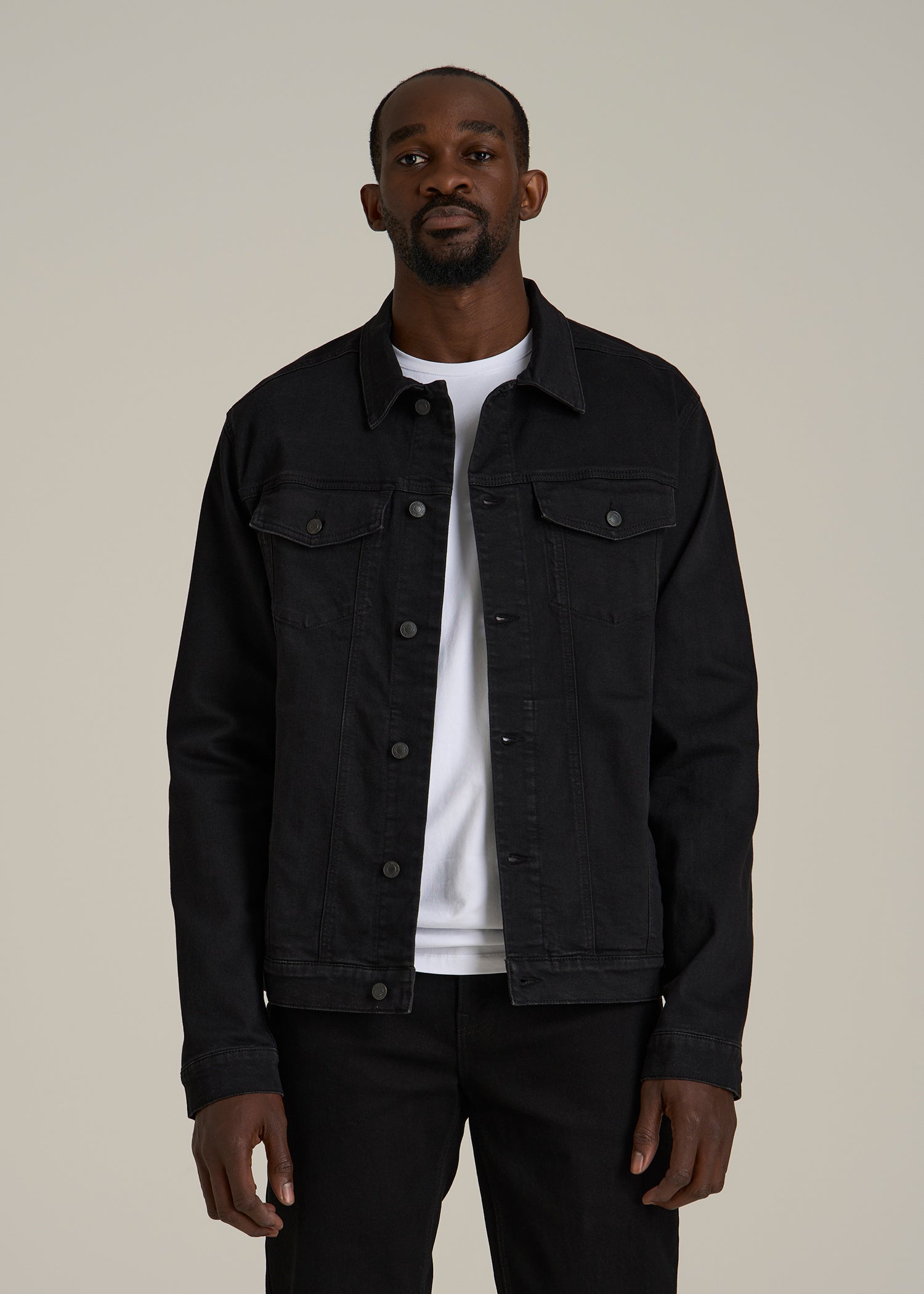 Classic Denim Jacket for Tall Men | American Tall Classic Denim Jacket for Tall Men | American Tall