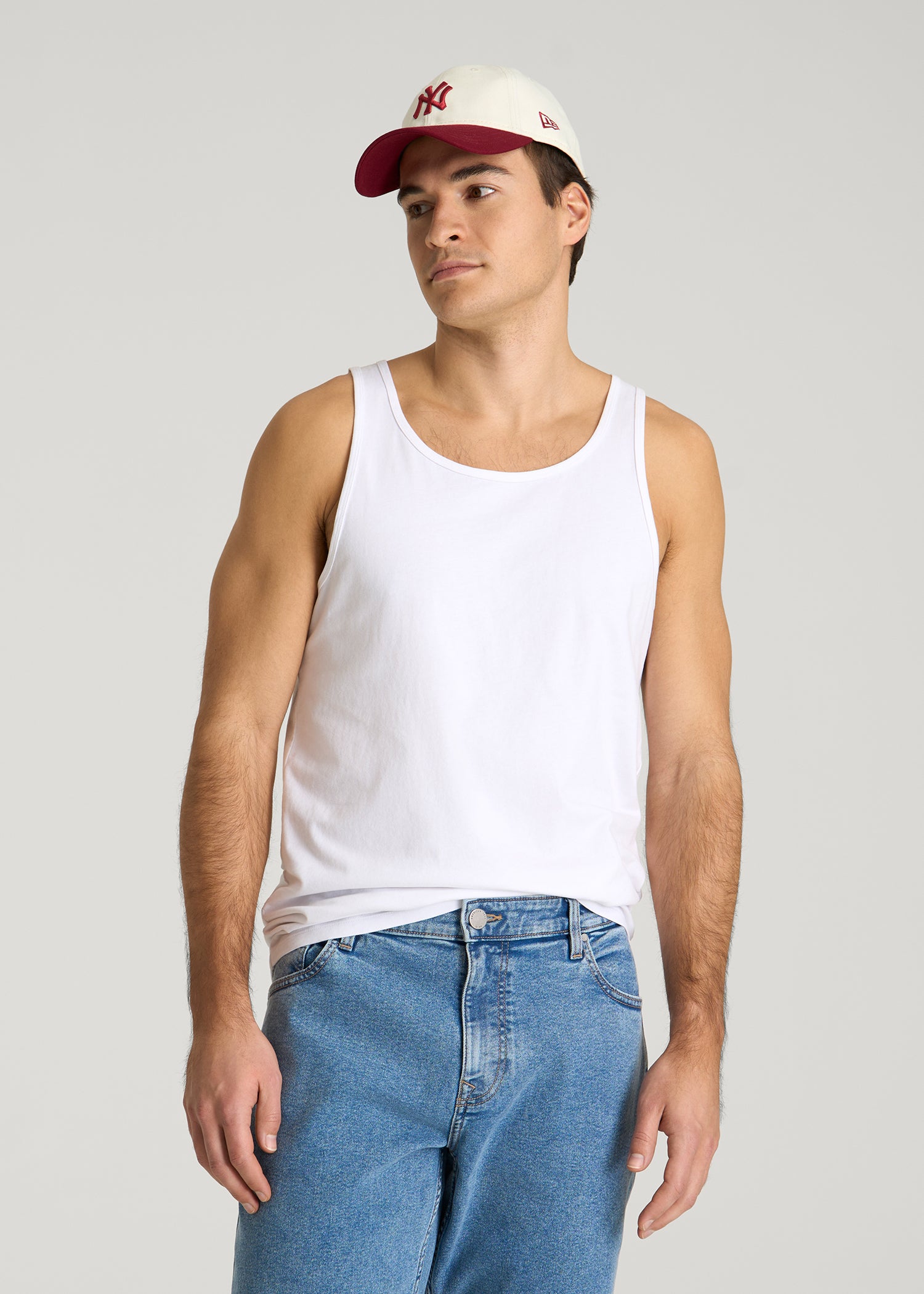 Cotton Tank Top for Tall Men | American Tall