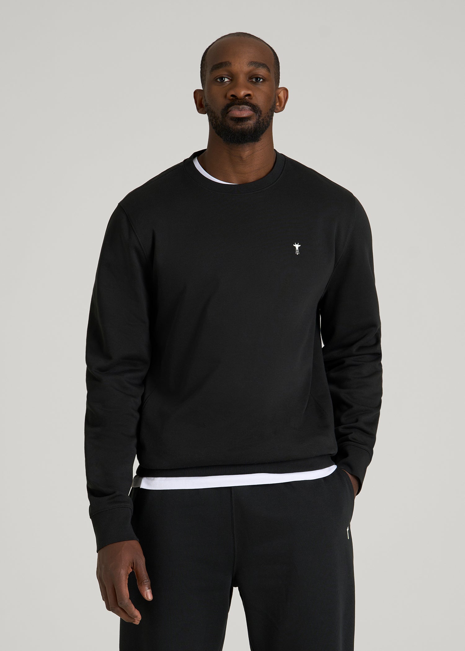 Core Motion Fleece Crewneck for Tall Men | American Tall