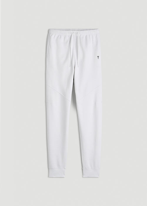 Core Motion Fleece Jogger for Tall Men in White
