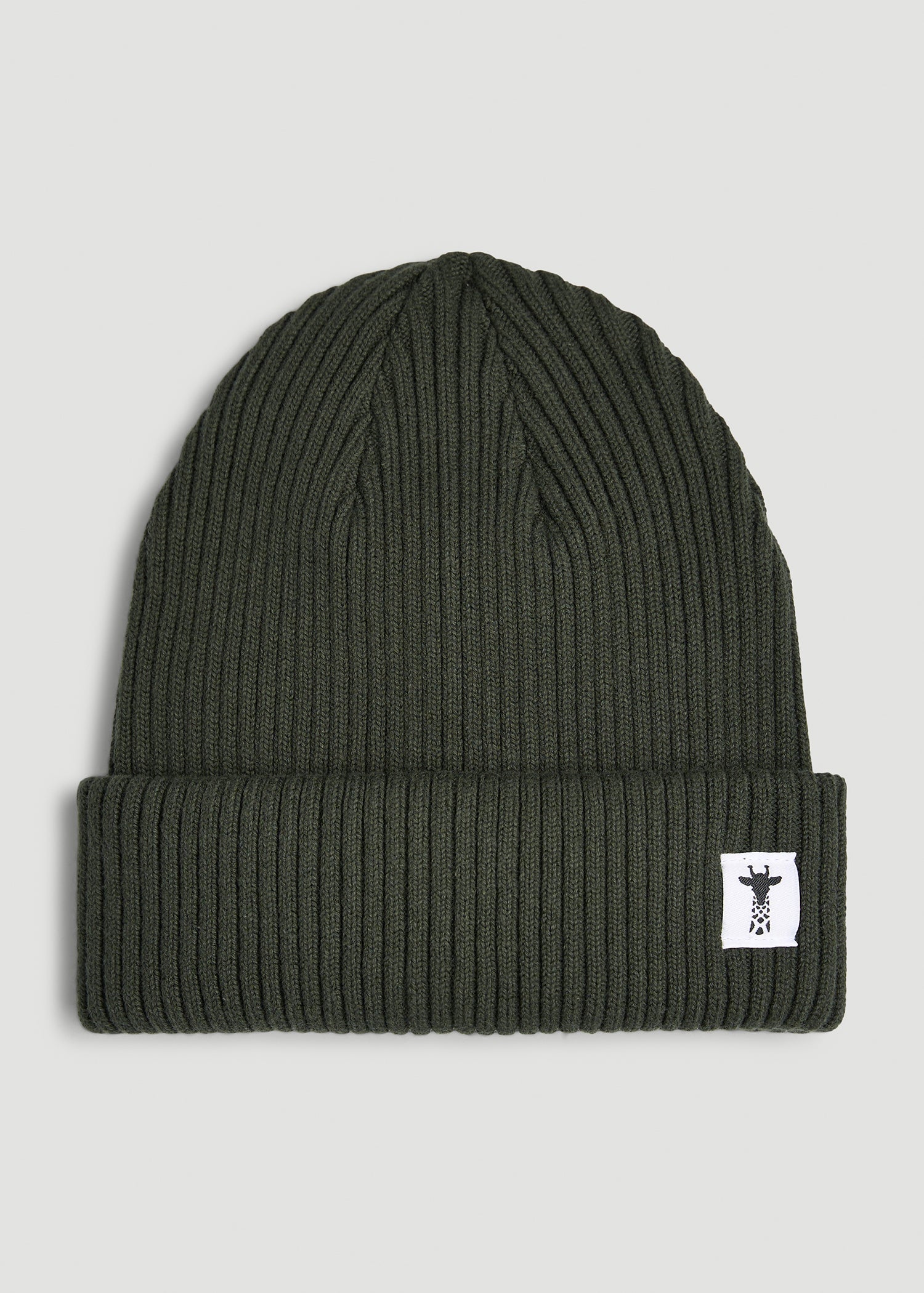 Cotton Beanie for Tall Men in Boreal Forest