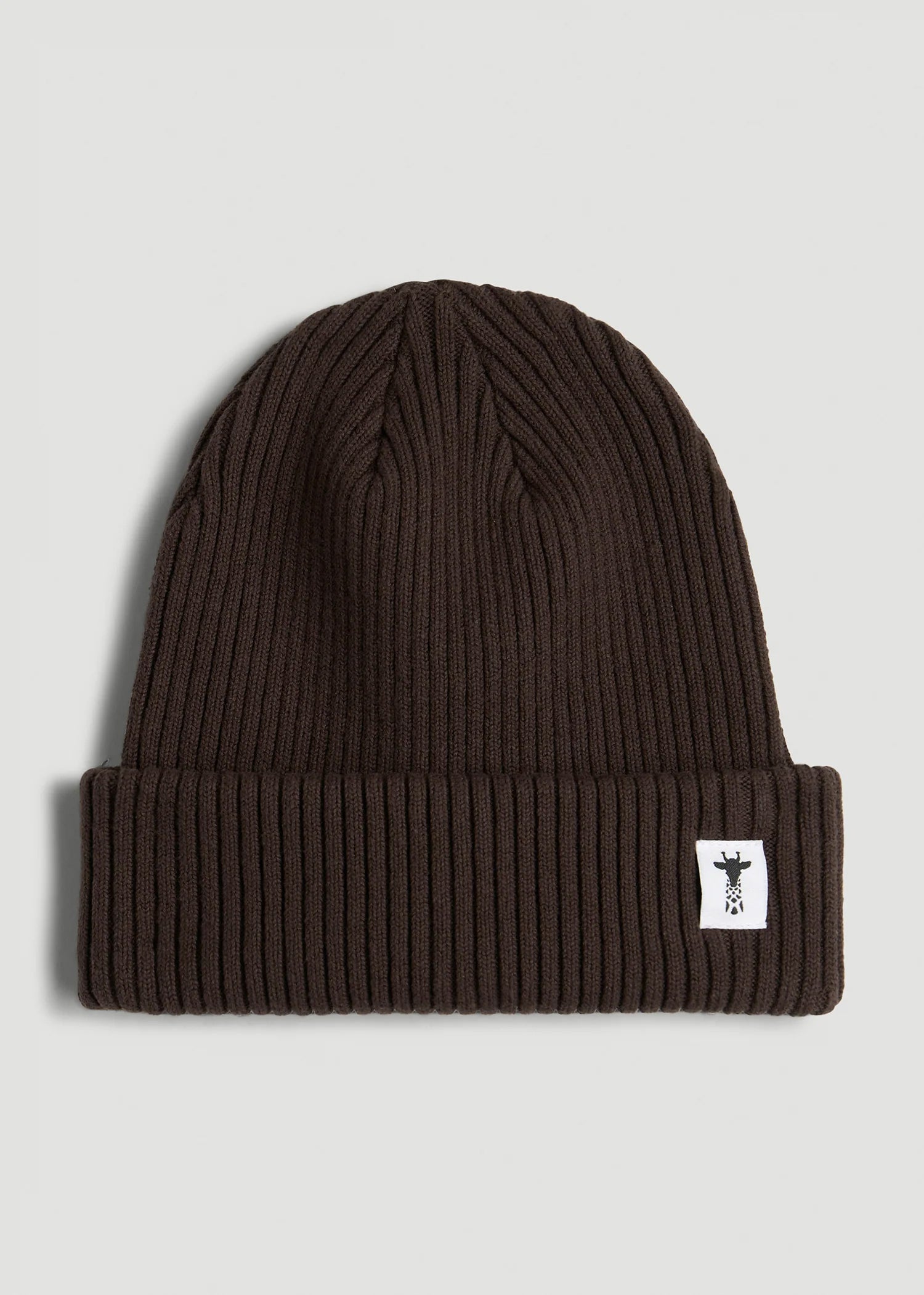 Cotton Beanie in Espresso