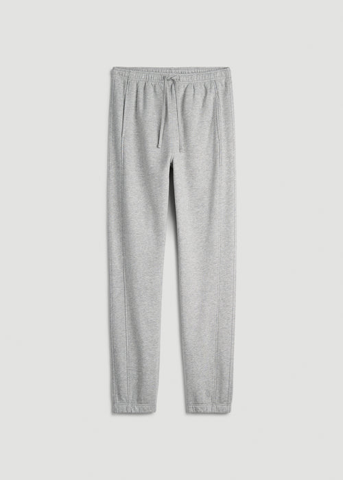 Everyday Fleece Cinched Bottom Sweatpants for Tall Men in Grey Mix