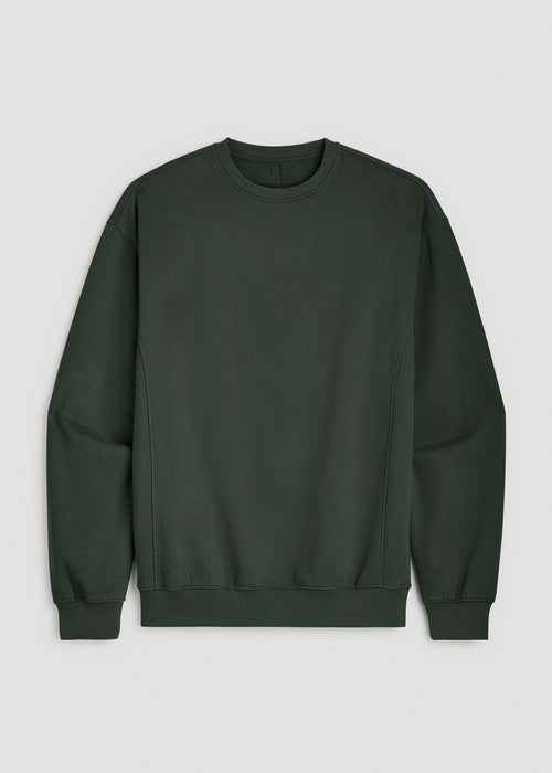 Everyday Fleece Crewneck for Tall Men in Boreal Forest