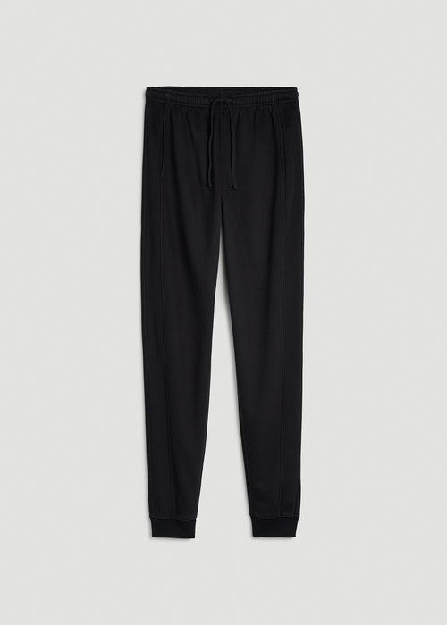 Everyday Fleece Jogger for Tall Men in Black