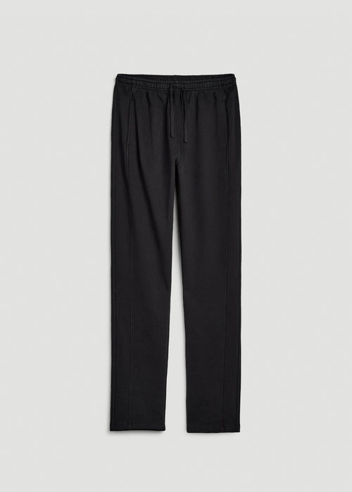 Everyday Fleece Straight Leg Sweatpants for Tall Men in Black
