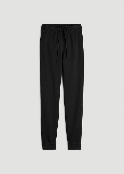 Everyday French Terry Jogger for Tall Men in Black