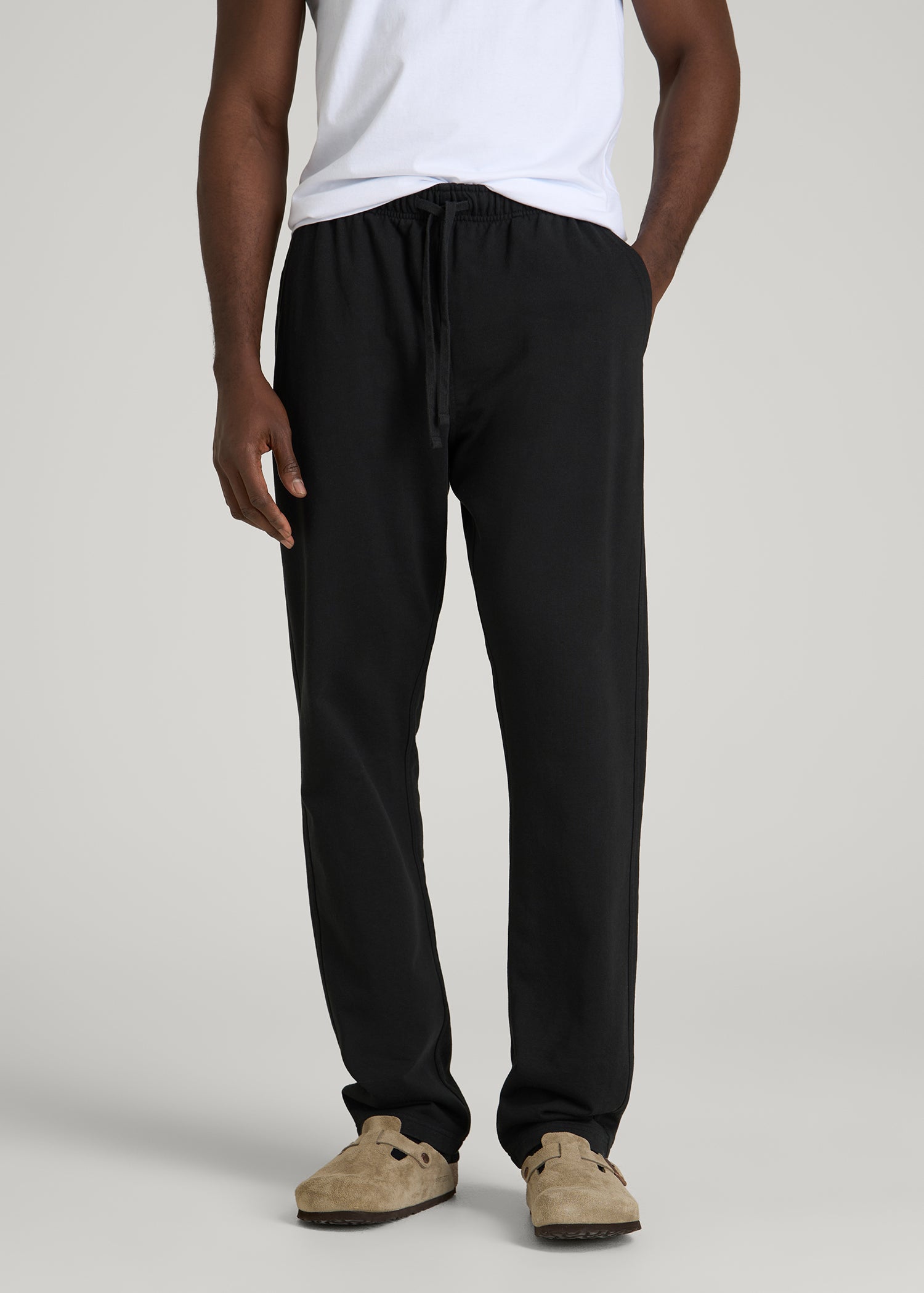 Straight Leg Sweatpants for Tall Men | French Terry | American Tall
