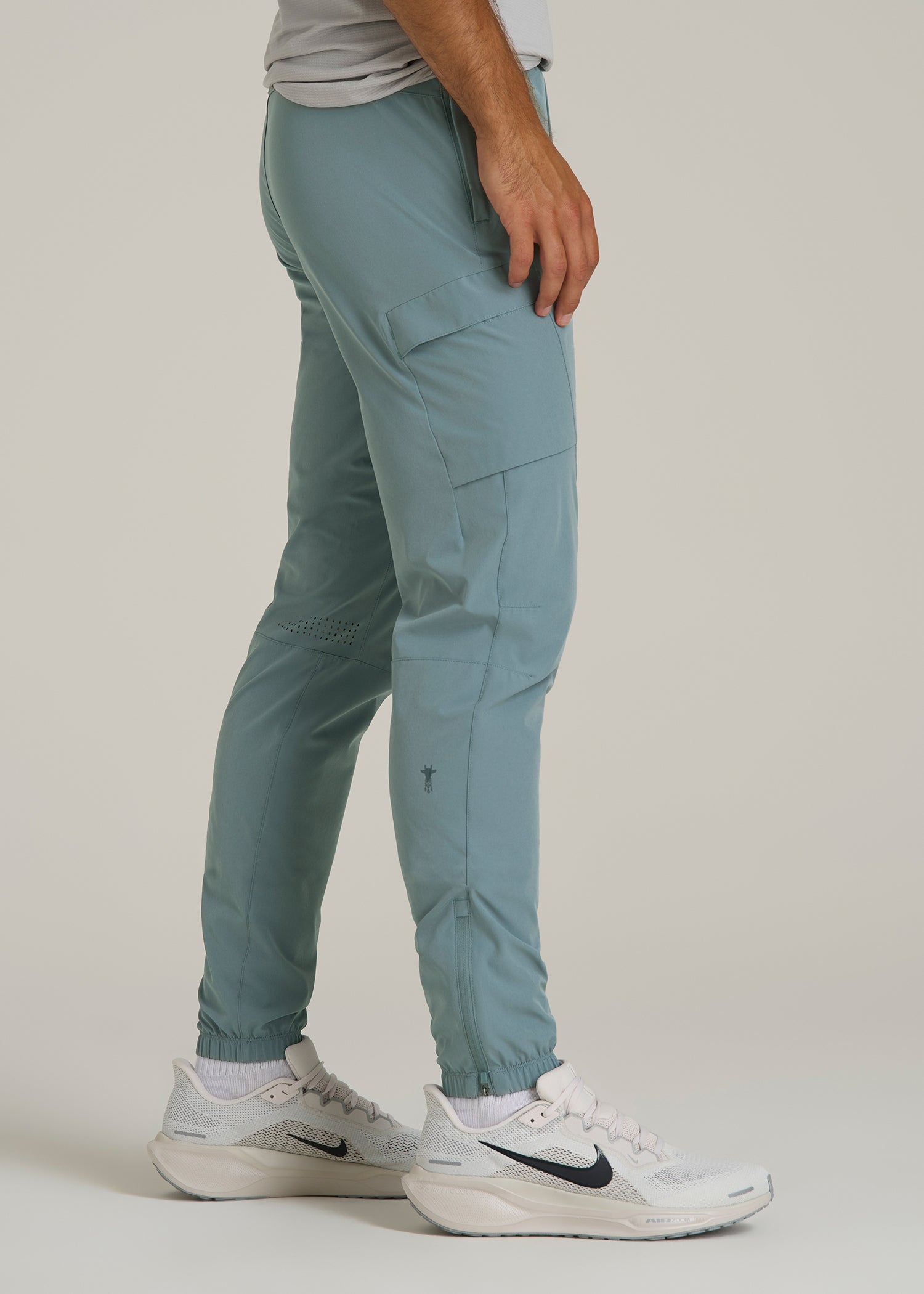 Featherweight Cargo Training Jogger for Tall Men in Trooper