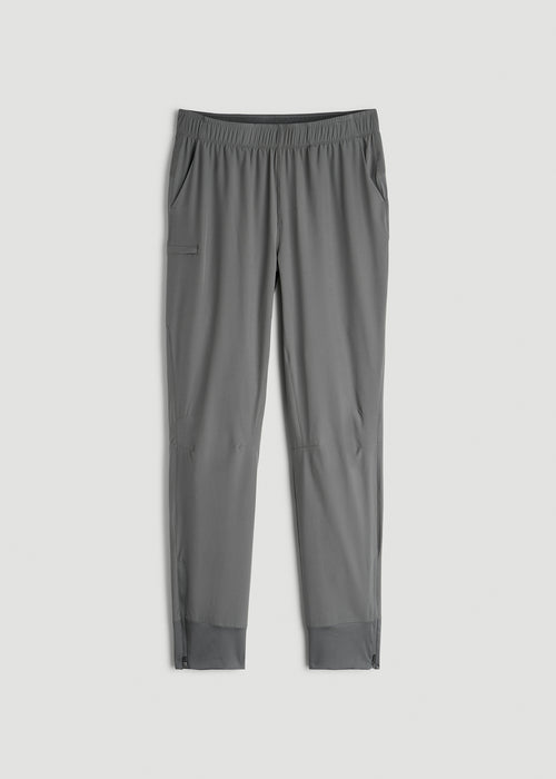 Featherweight Perforated Training Joggers for Tall Men in Graffiti