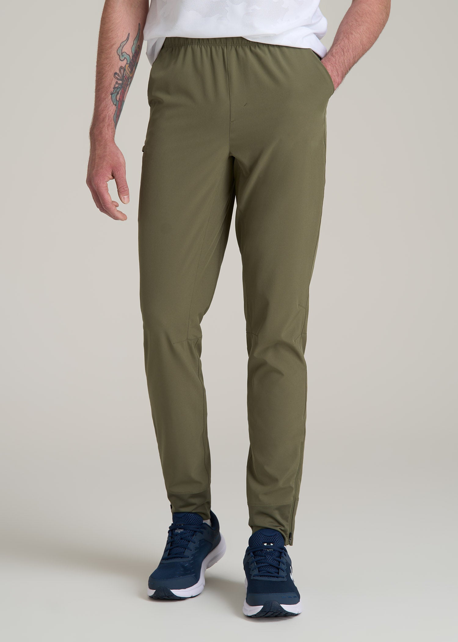 Featherweight Perforated Training Joggers for Tall Men | American Tall