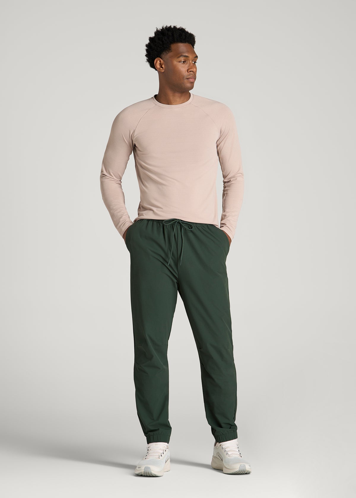 Flex Nylon Jogger for Tall Men in Boreal Forest