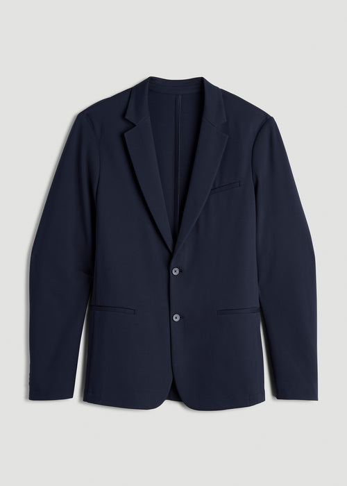 Flex Tech Suit Jacket for Tall Men in Navy
