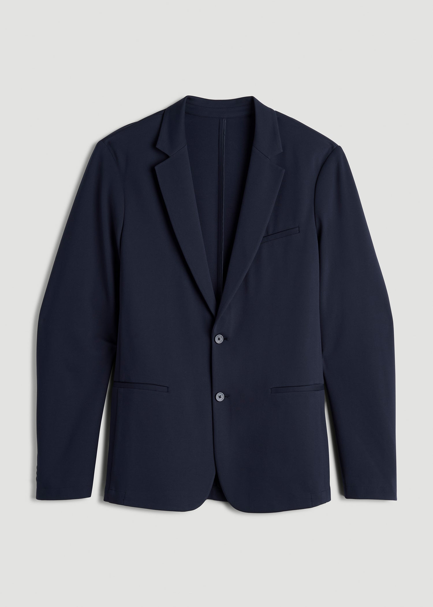 Flex Tech Suit Jacket for Tall Men in Navy