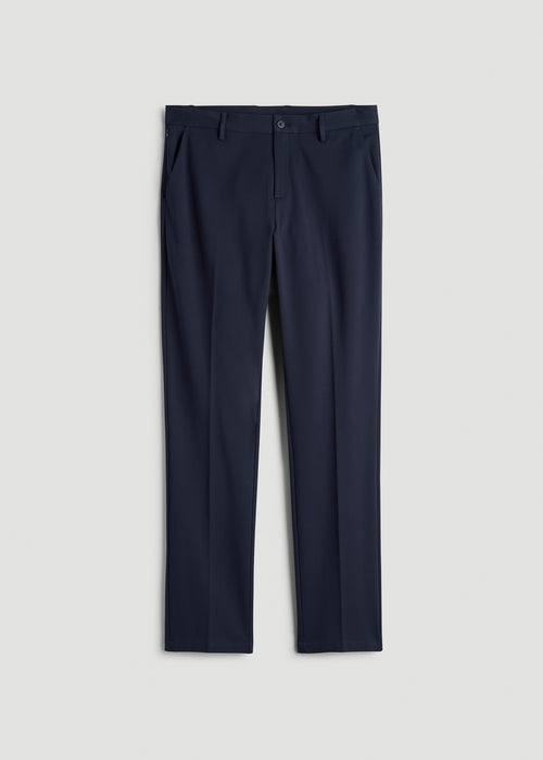 Flex Tech Suit Pants for Tall Men in Navy