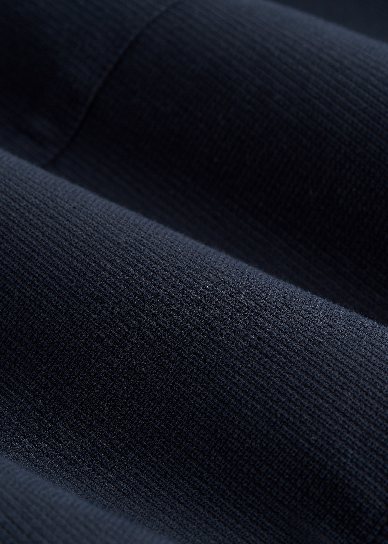 Textured Garment Washed Stretch Cotton Suit Pants for Tall Men in Evening Blue