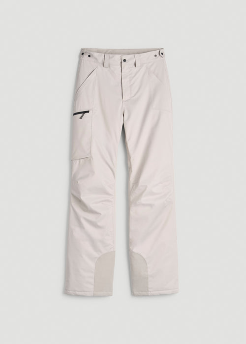 Insulated Ski Pants for Tall Men in Evergrey