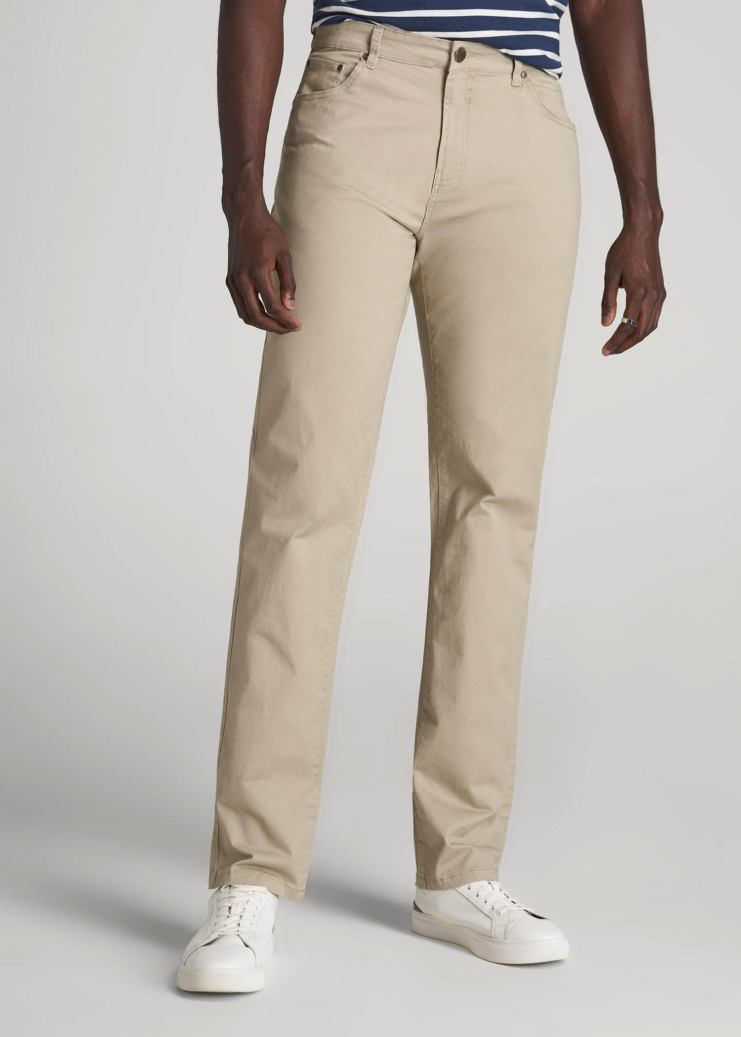 jent louis Side Line Tucked Pants Sサイズ J1 Straight Leg Five Pocket Khaki Pants For Tall Men | American Tall