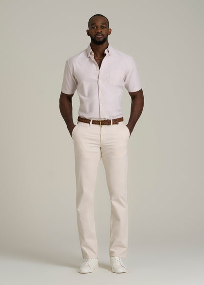 J1 STRAIGHT Leg Chinos for Tall Men in Chalk
