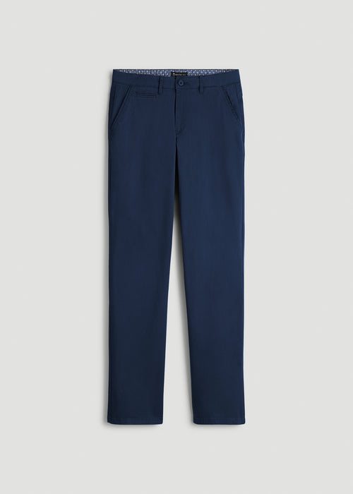 J1 STRAIGHT Leg Chinos for Tall Men in Marine Navy