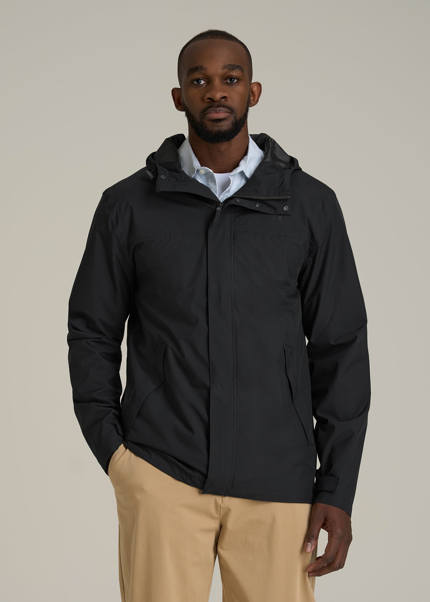 Lightweight Rain Jacket for Tall Men American Tall