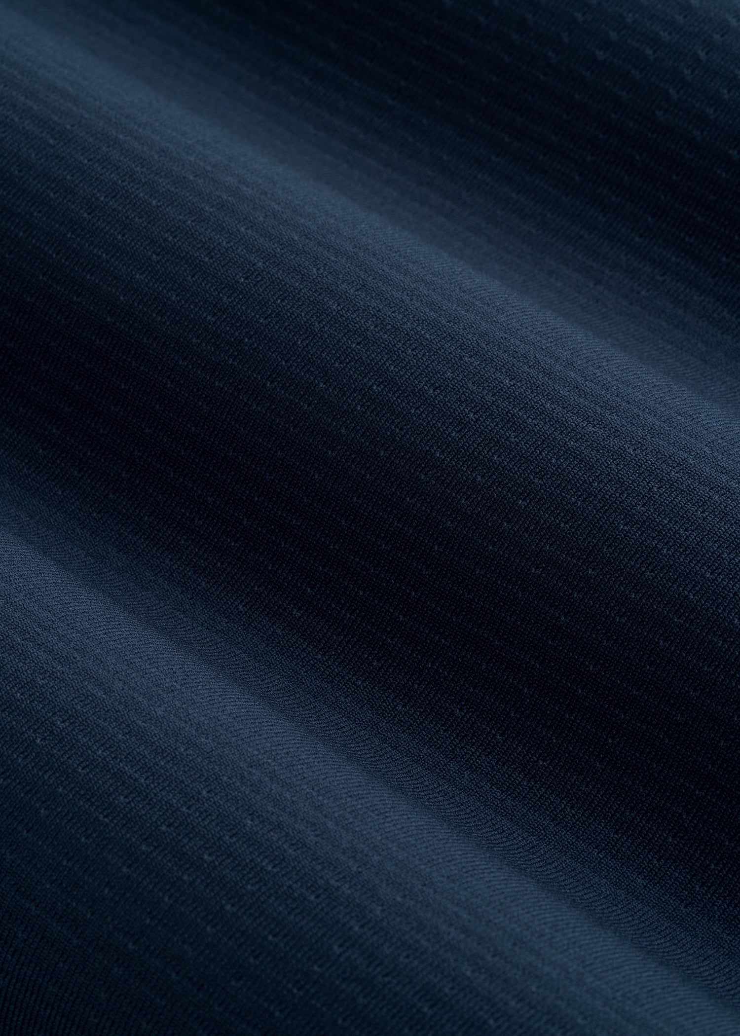 Long Sleeve Vented Performance Top in Navy Blue