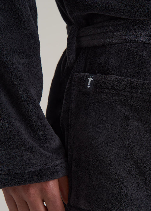 Robe for Tall Men in Black