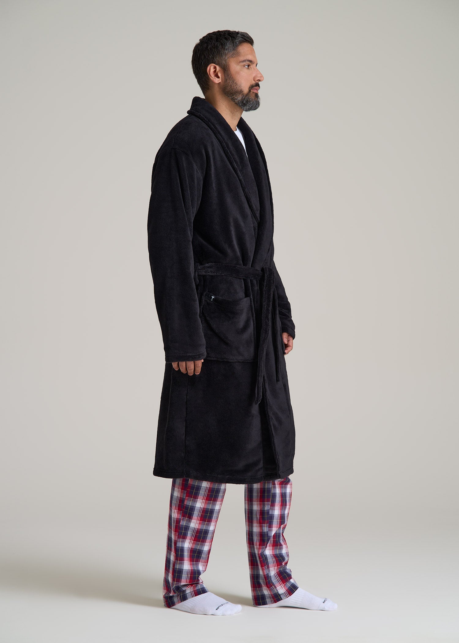Robe for Tall Men in Black