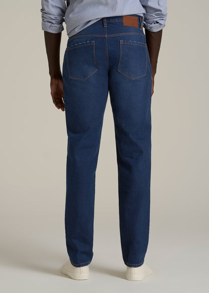 Milo RELAXED TAPERED FIT Jeans for Tall Men in Midnight Blue Wash